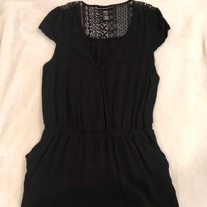 Joe Benbasset Black Juniors romper